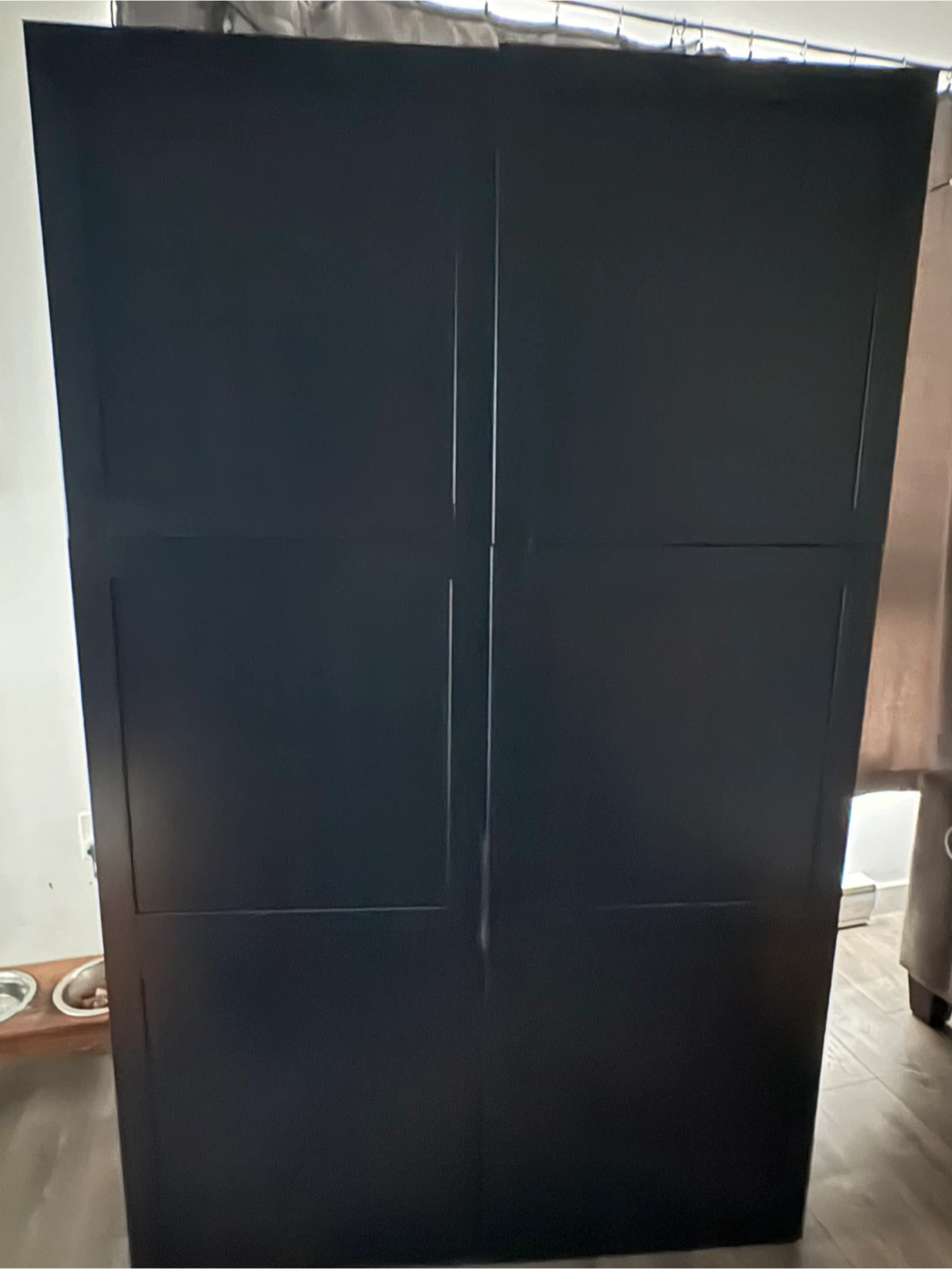 IKEA Besta Double Shelf Unit with Doors