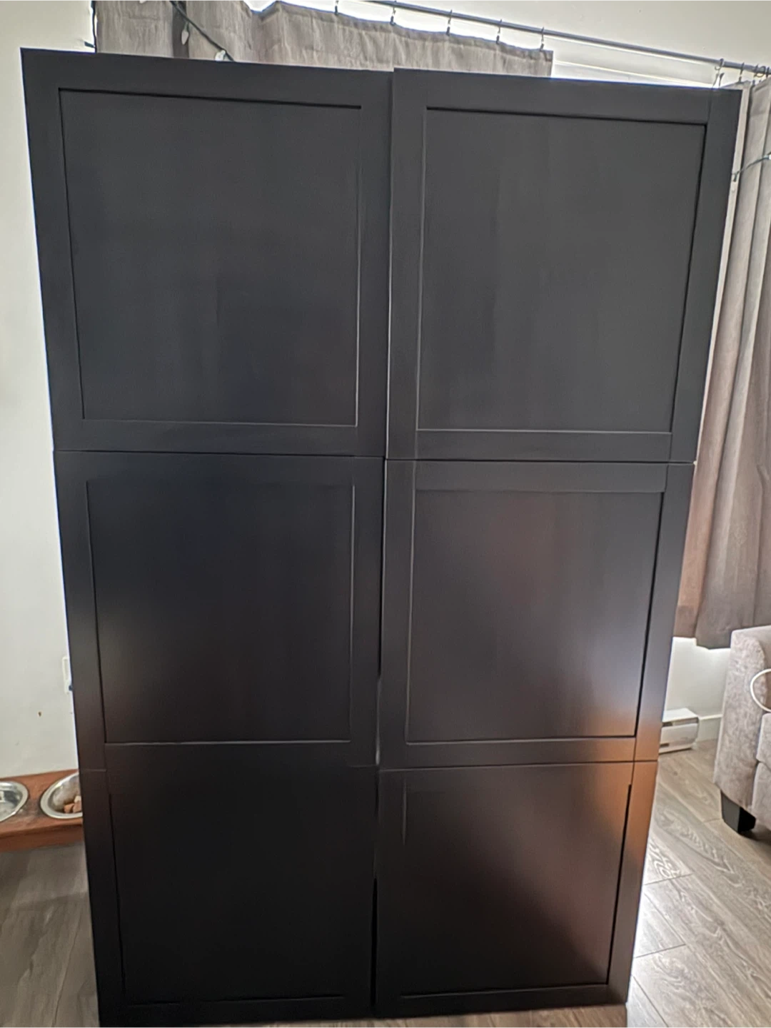 IKEA Besta Double Shelf Unit with Doors - photo 2