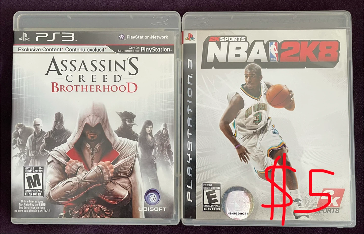 PS3 Games - Assassin's Creed, NBA 2K8, Dead Rising + - photo 2