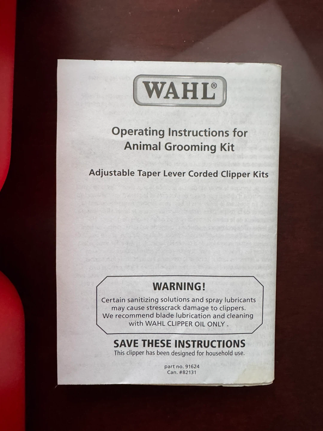 Wahl Animal Grooming Kit with Corded Clipper - photo 3