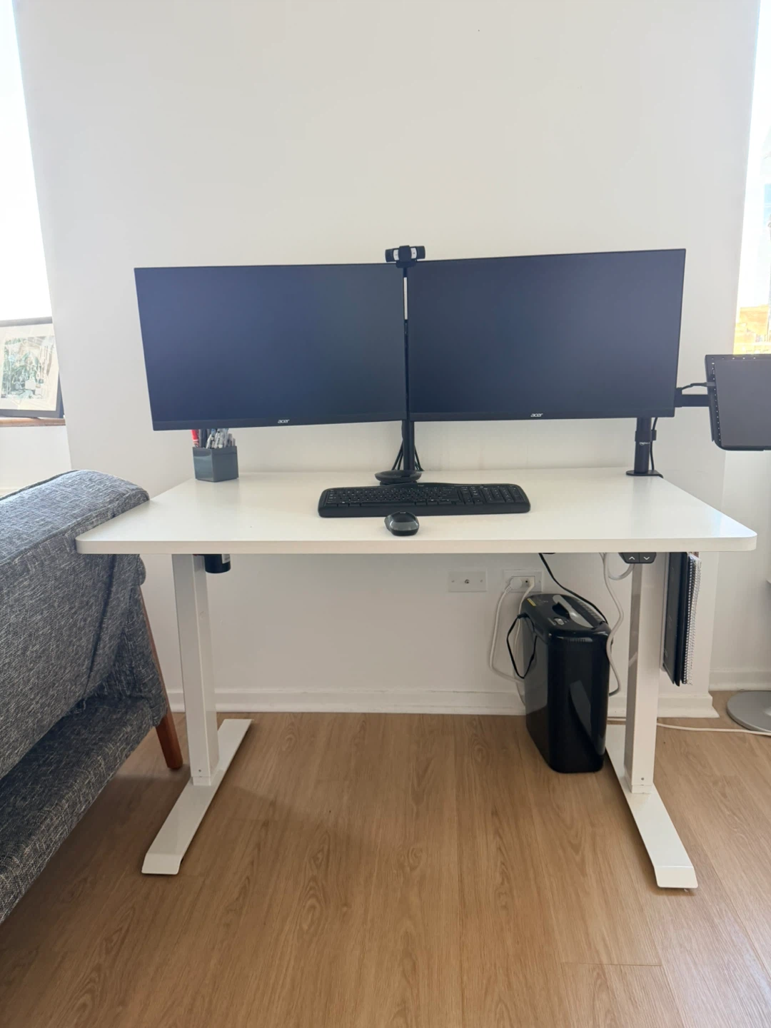 Flexispot 48” by 30” White Standing Desk - photo 2
