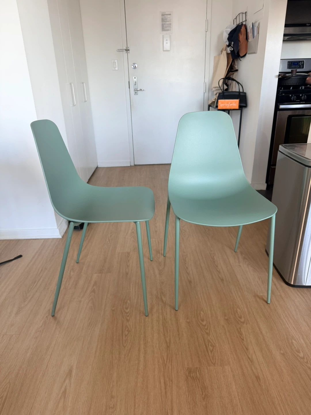 50% Off Article Svelti Aloe Green Dining Chairs - Set of 2 - photo 2