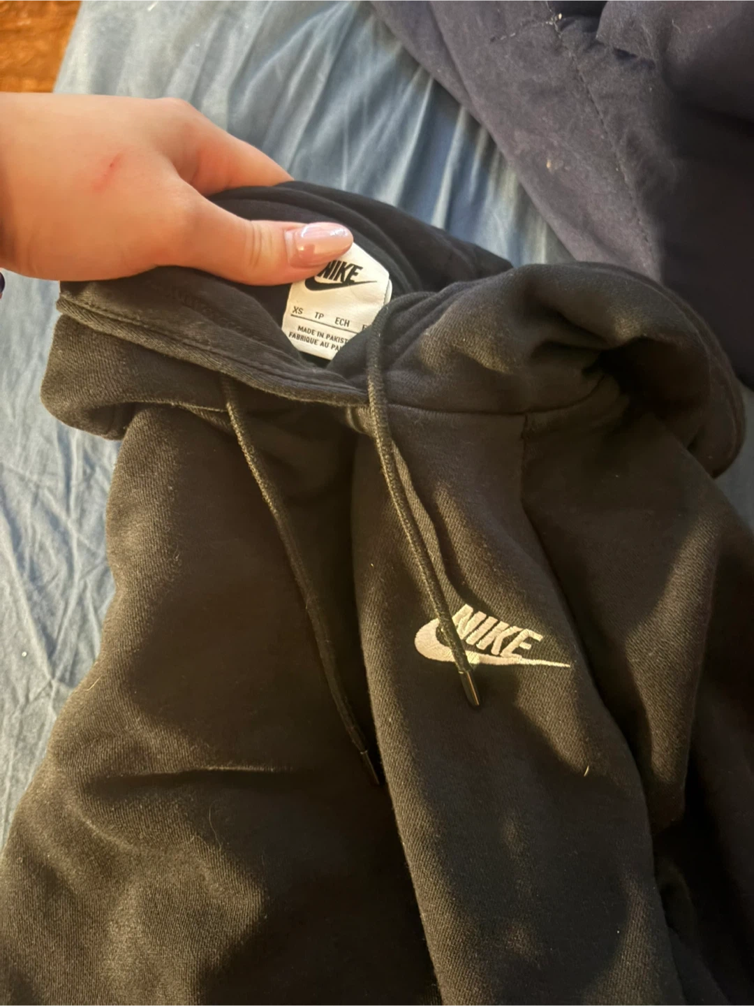 Nike Black Pullover Hoodie XS