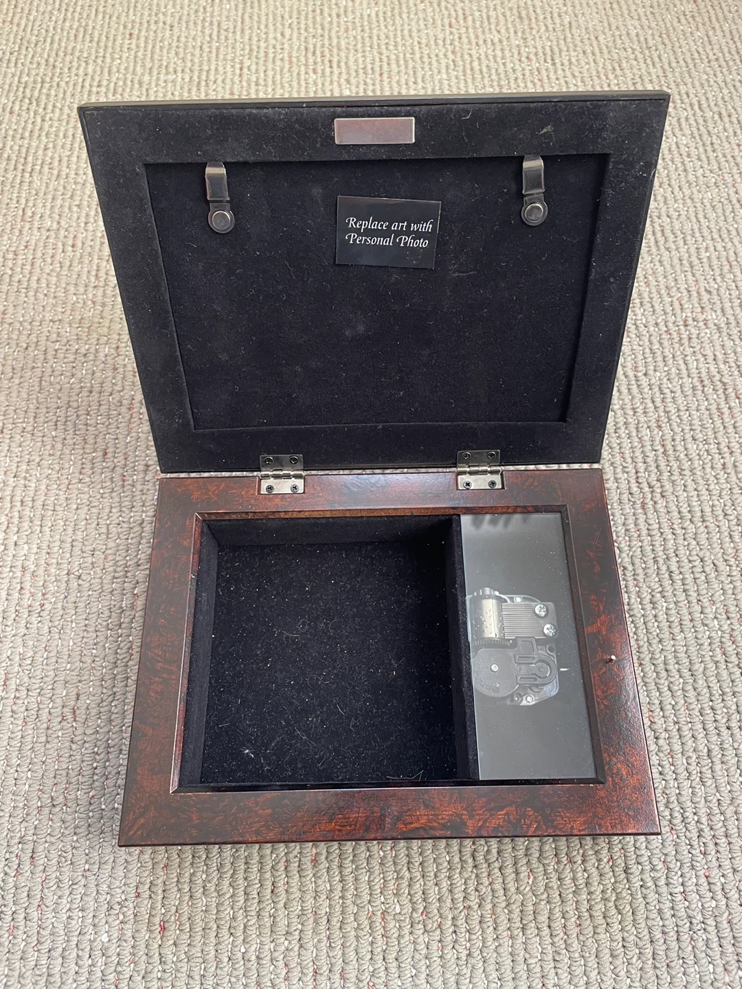 Wooden Jewelry Box with Assorted Pieces - photo 3
