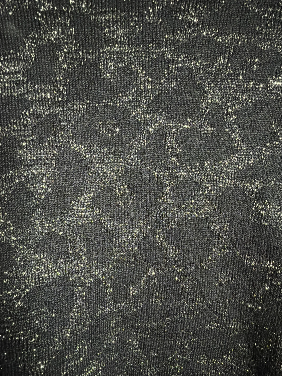 Sparkly Black Women's Sweater - photo 4