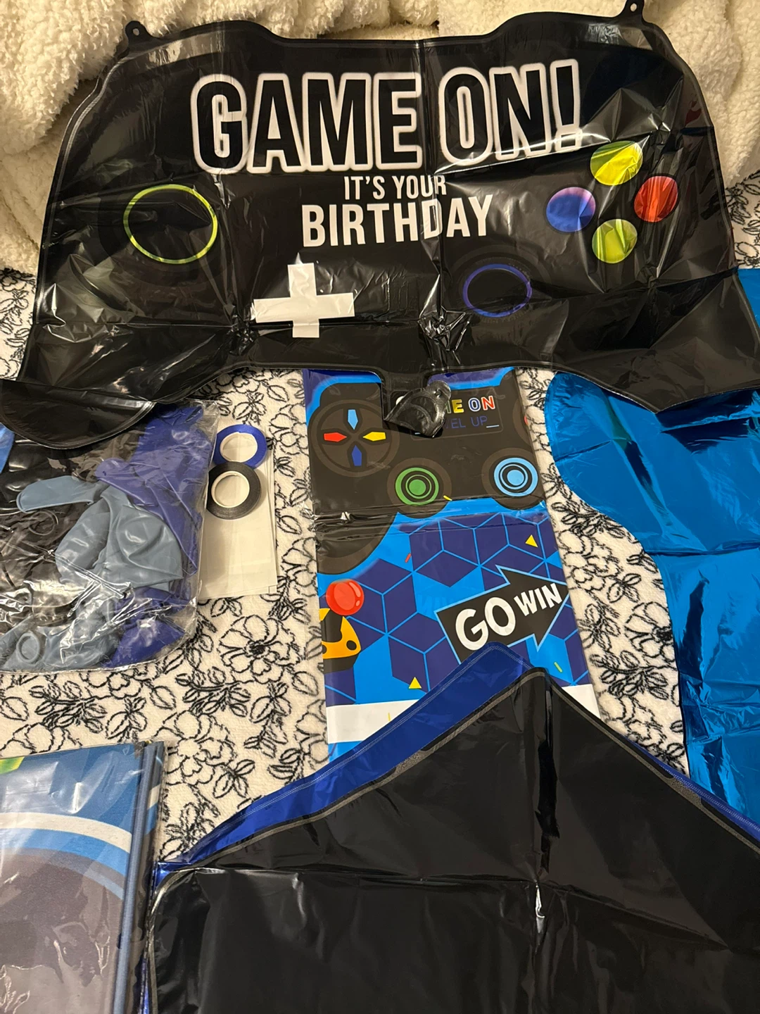 104-Piece Video Game  11th bday  Balloon Set for Boys & Girls - photo 3