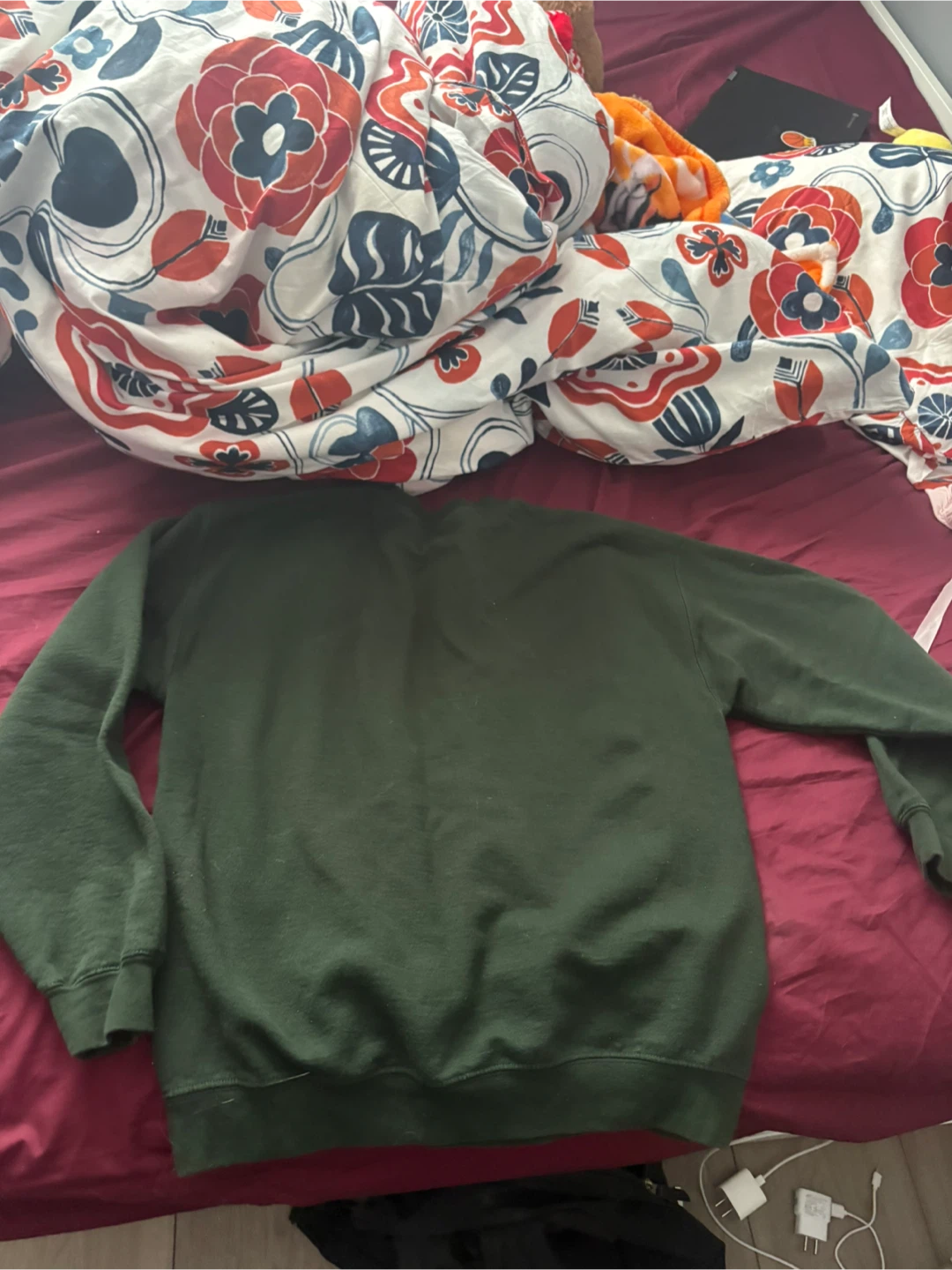Nike Crewneck Sweatshirt - Green, Size M - photo 3