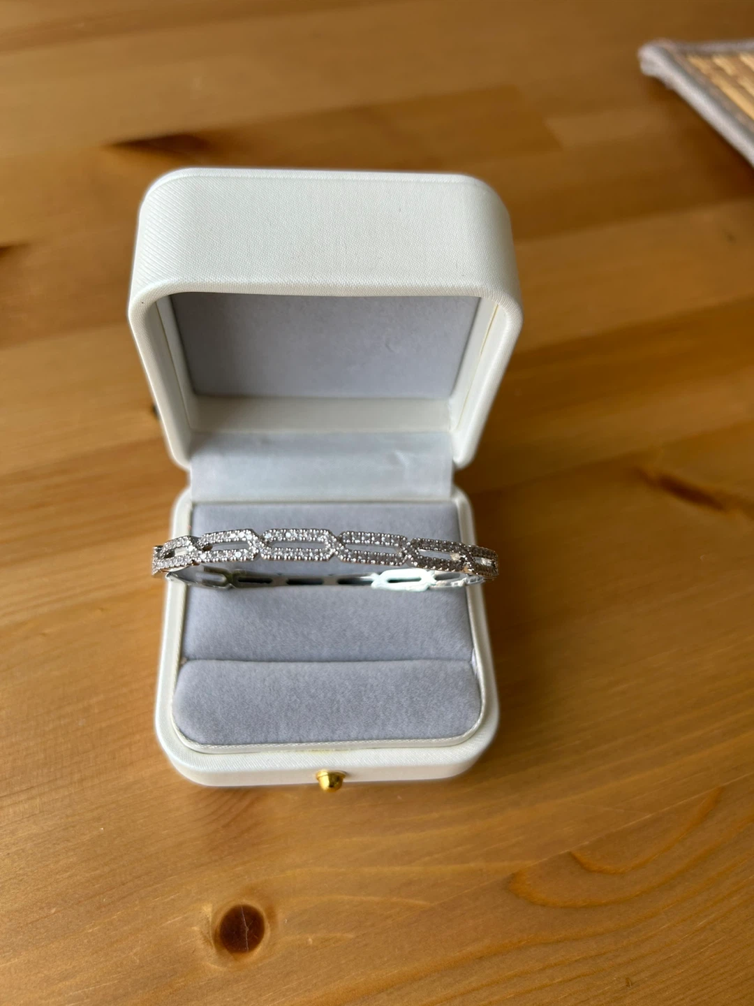 Diamond Link Bangle