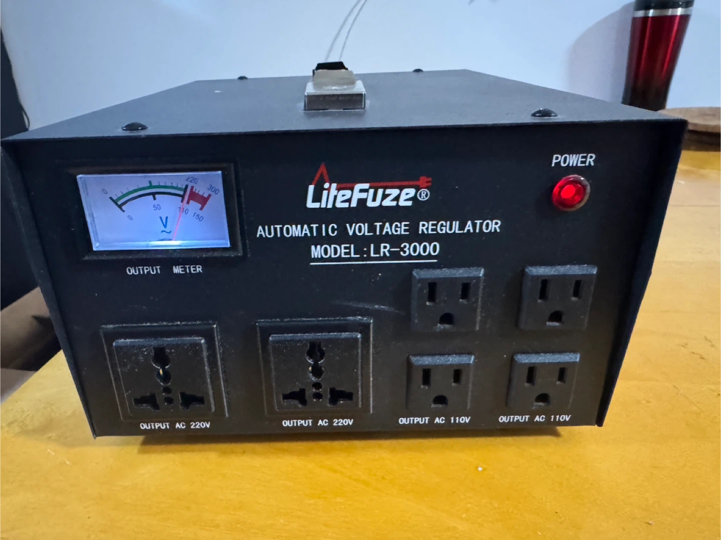 LiteFuze LR-3000 Automatic Voltage Regulator 3000VA