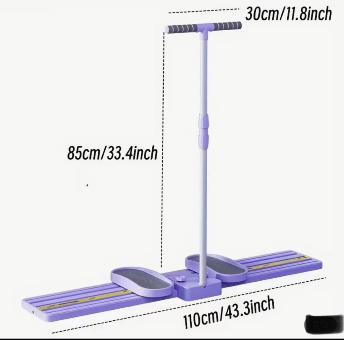 Purple "New Style" Ski Stepper Exercise Machine - photo 2