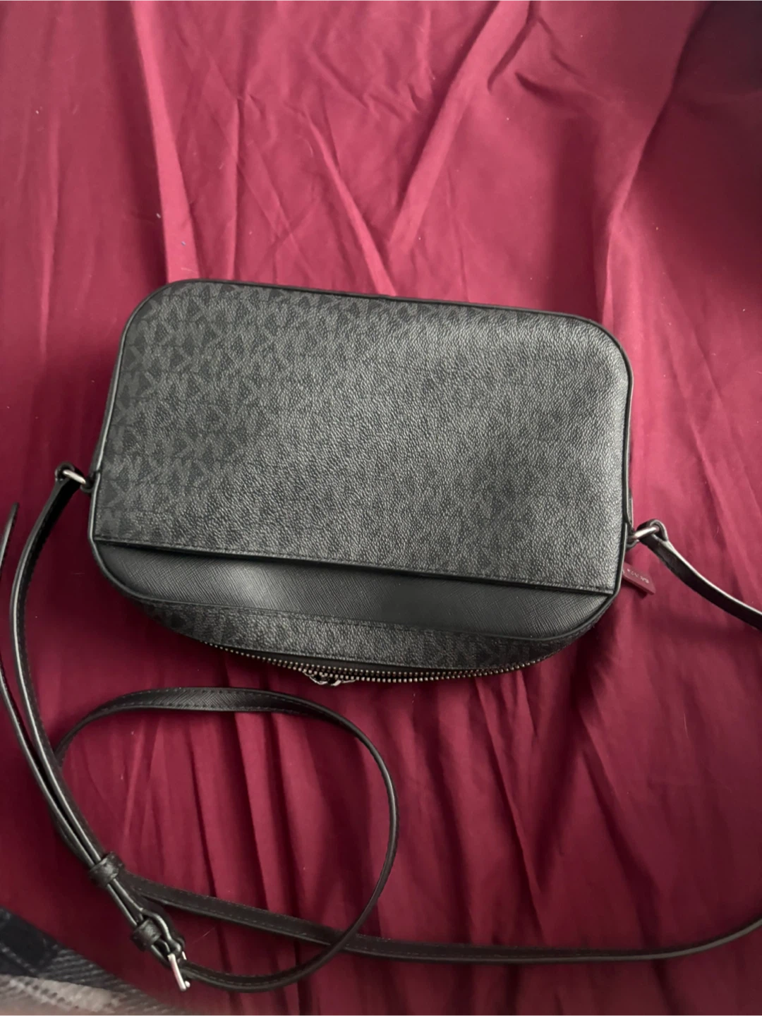 Michael Kors Black Monogram Crossbody Bag - photo 3