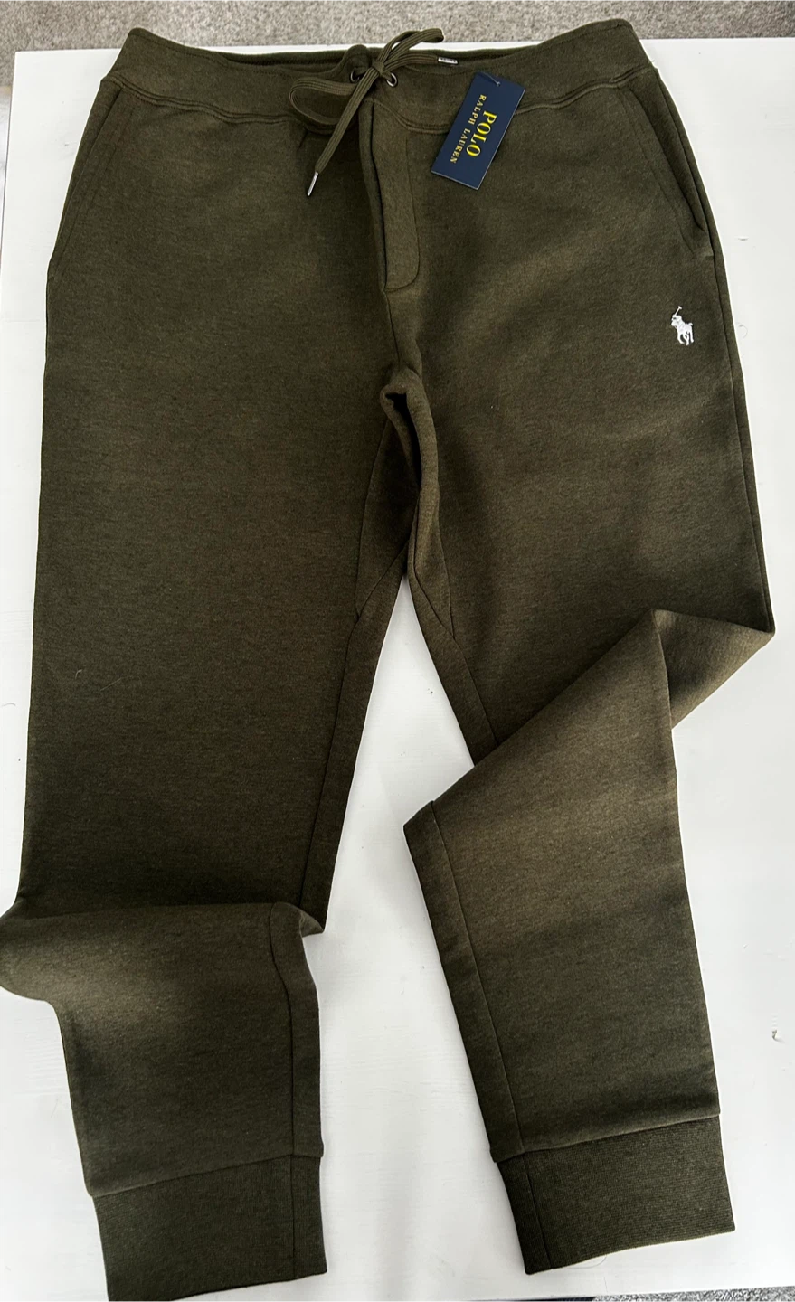 Polo Ralph Lauren Men's Fleece Joggers Size M - Green - photo 4