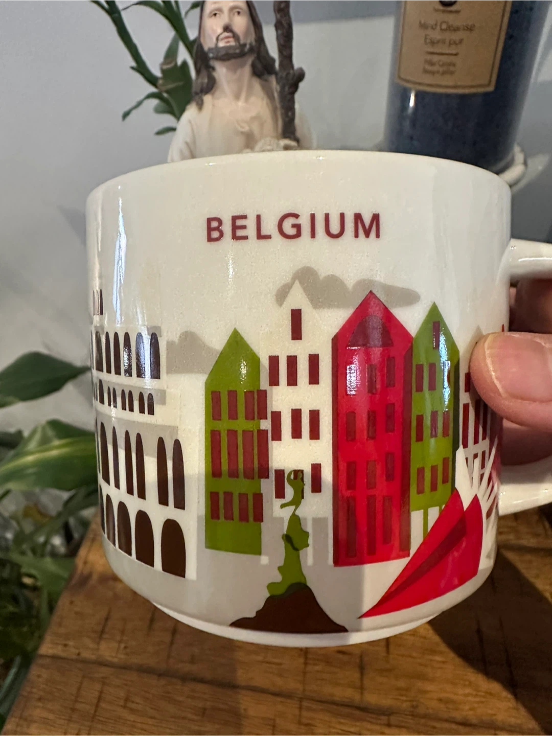 Starbucks You Are Here Collection Belgium Mug