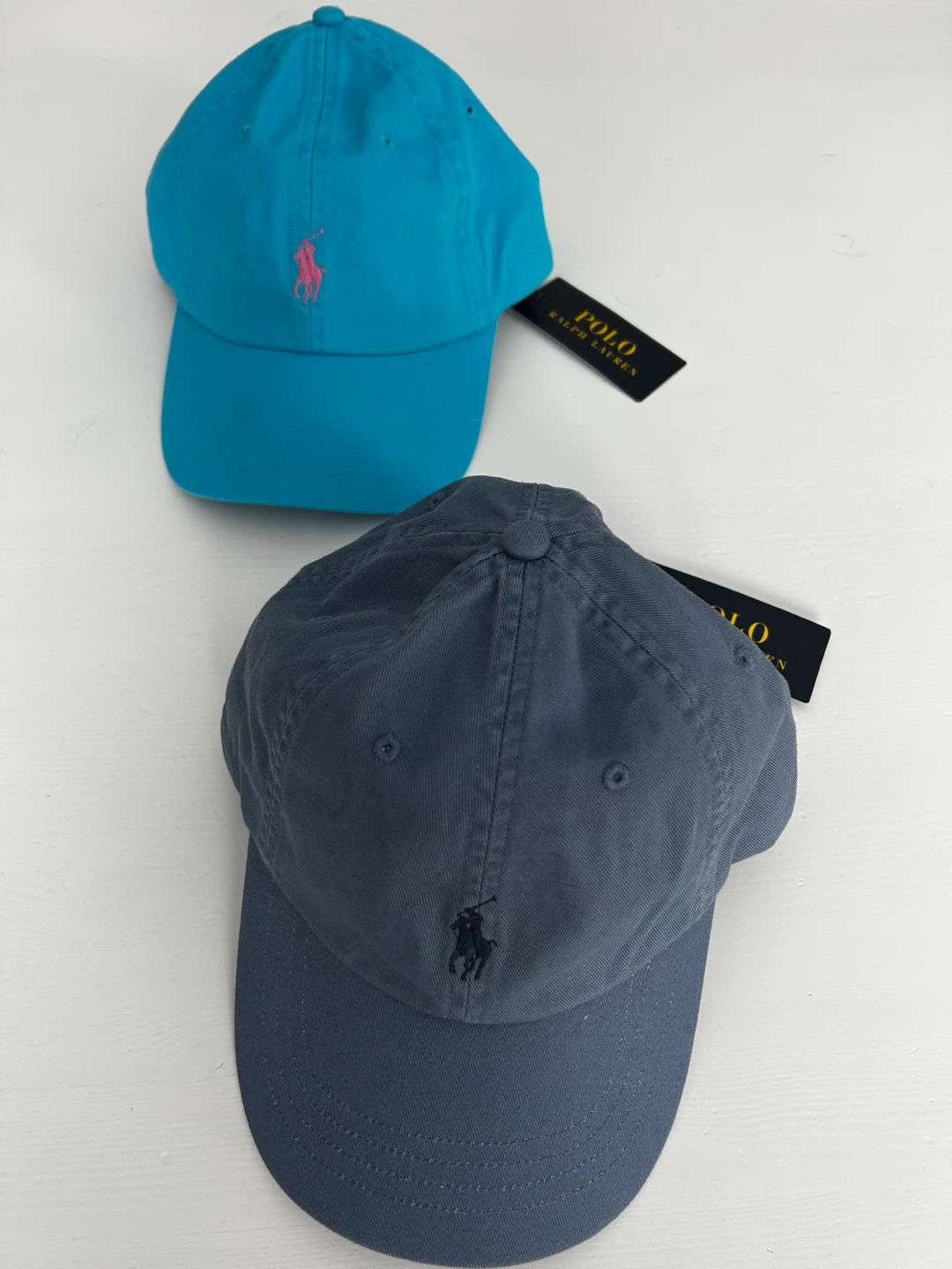 Polo Ralph Lauren Baseball Caps - Blue & Grey $20each