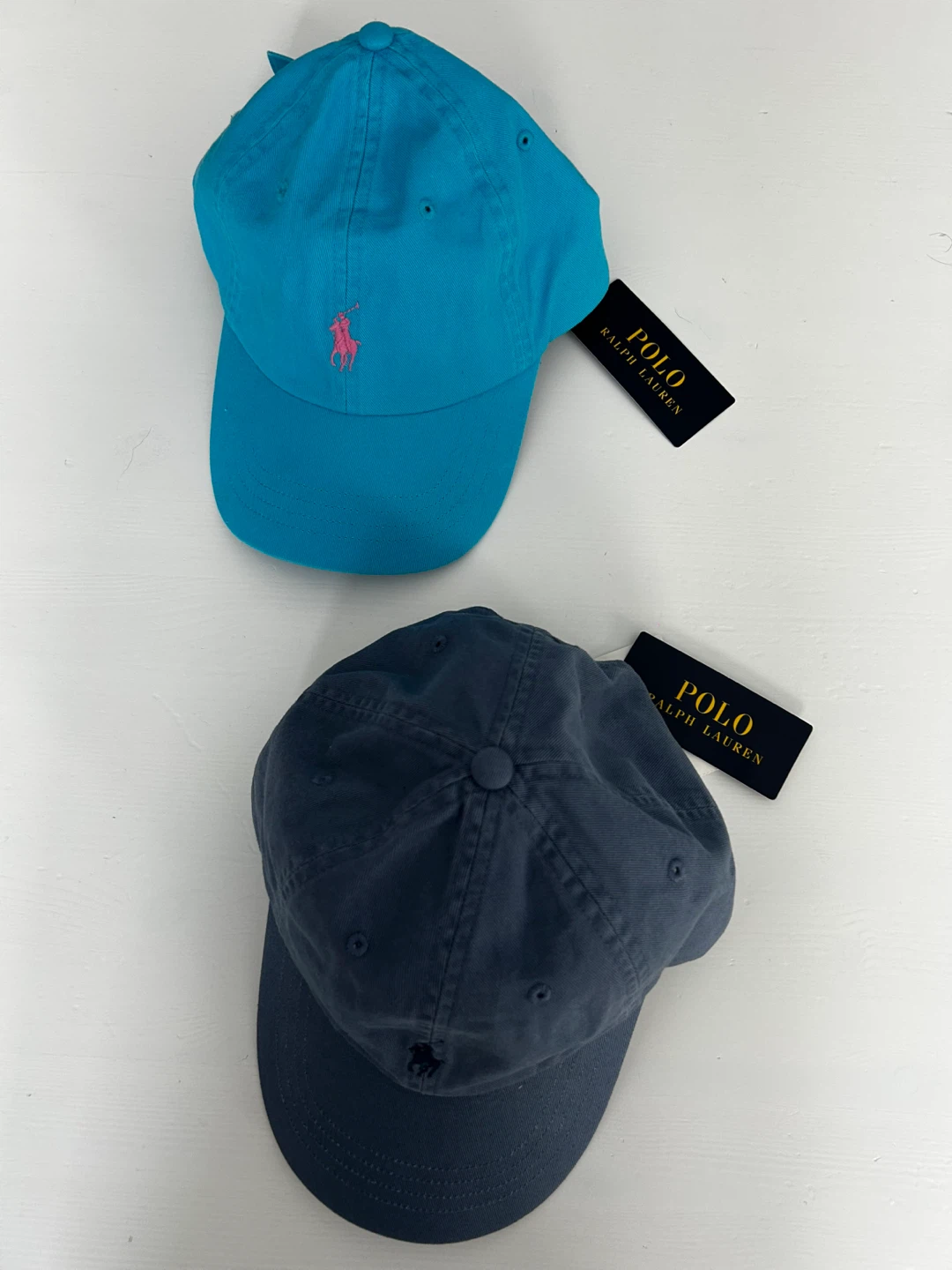 Polo Ralph Lauren Baseball Caps - Blue & Grey $20each - photo 2