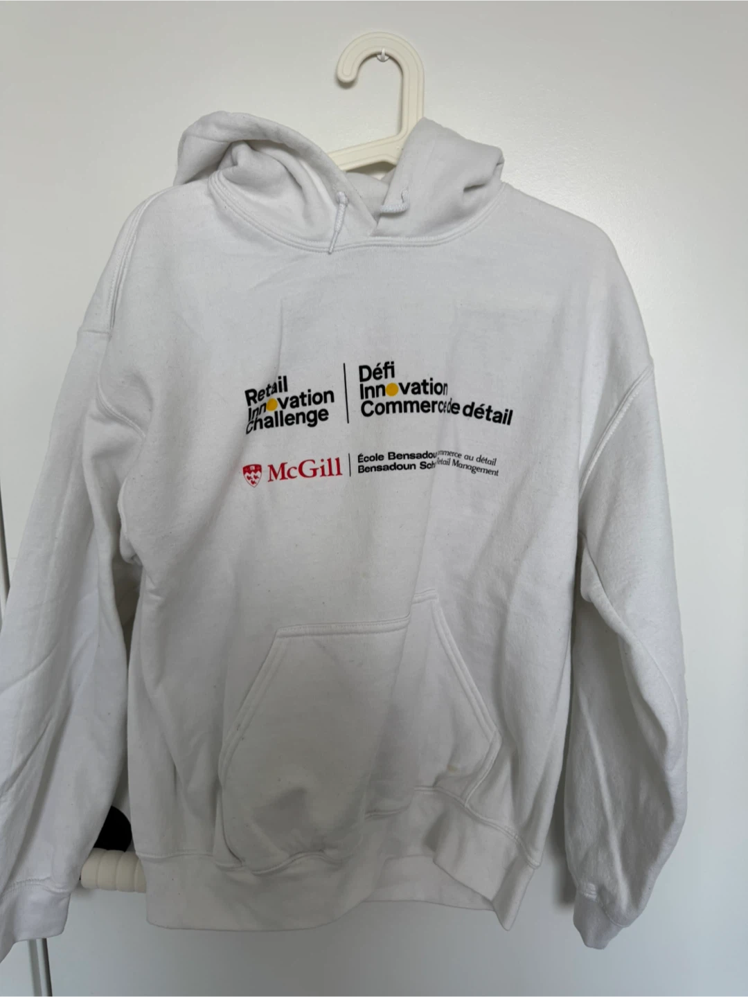 Gildan DryBlend McGill Retail Innovation Challenge Hoodie M