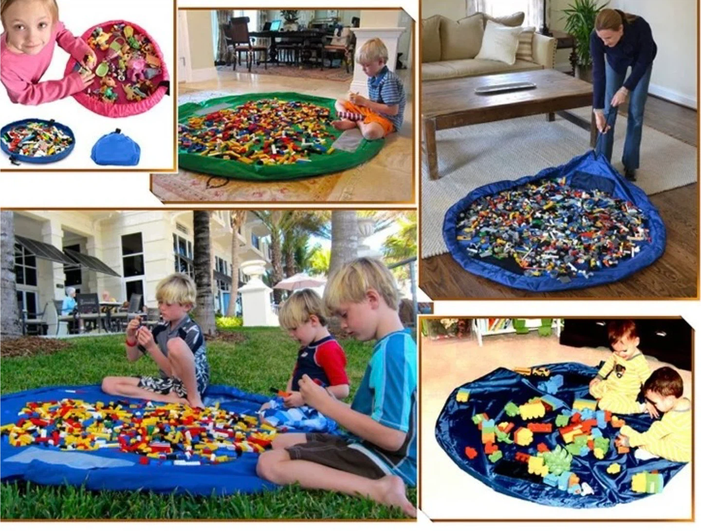 Play Mat and Toy Storage Bags Various sizes - photo 2