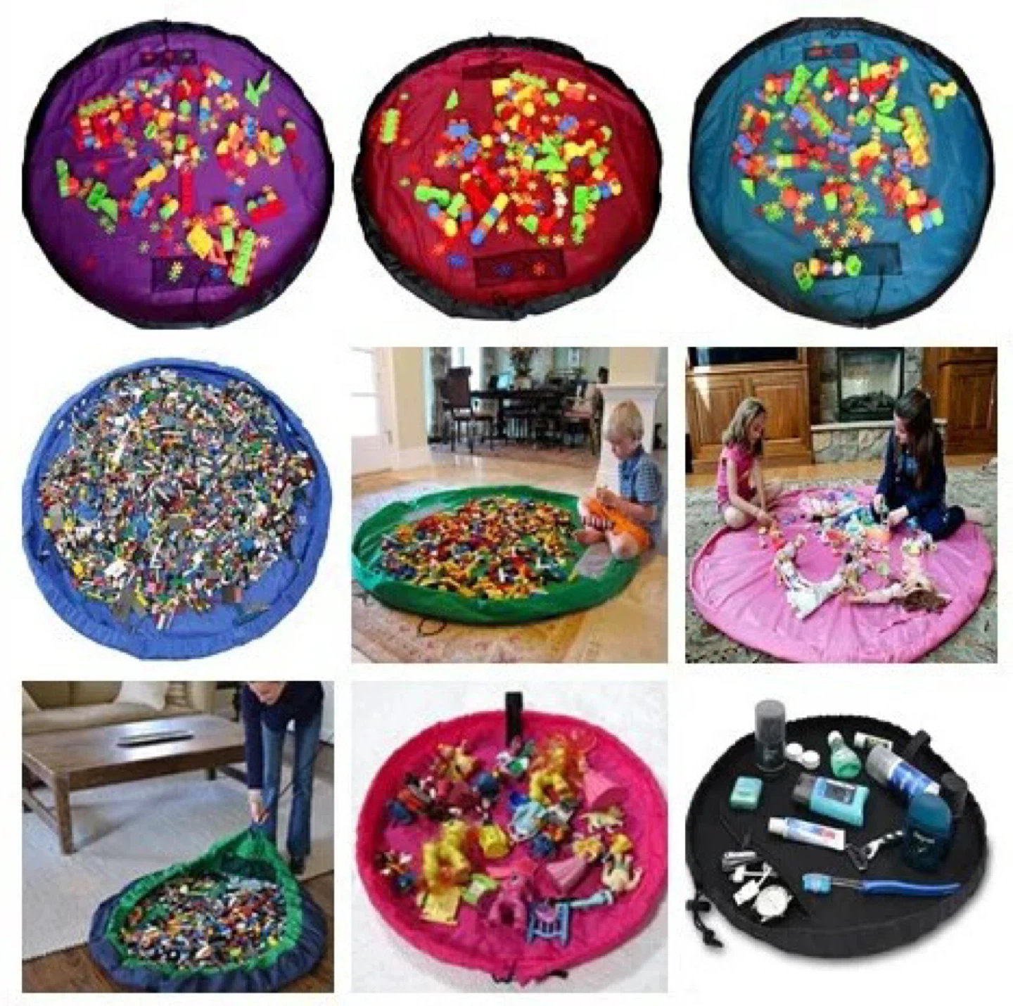 Play Mat and Toy Storage Bags Various sizes - photo 4