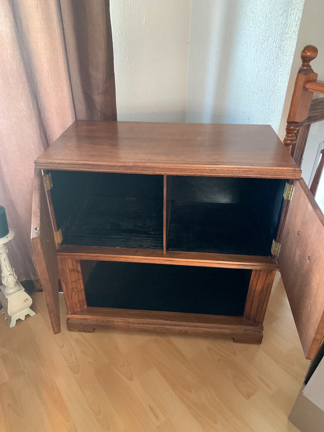 Vintage Wooden Storage Cabinet - photo 2