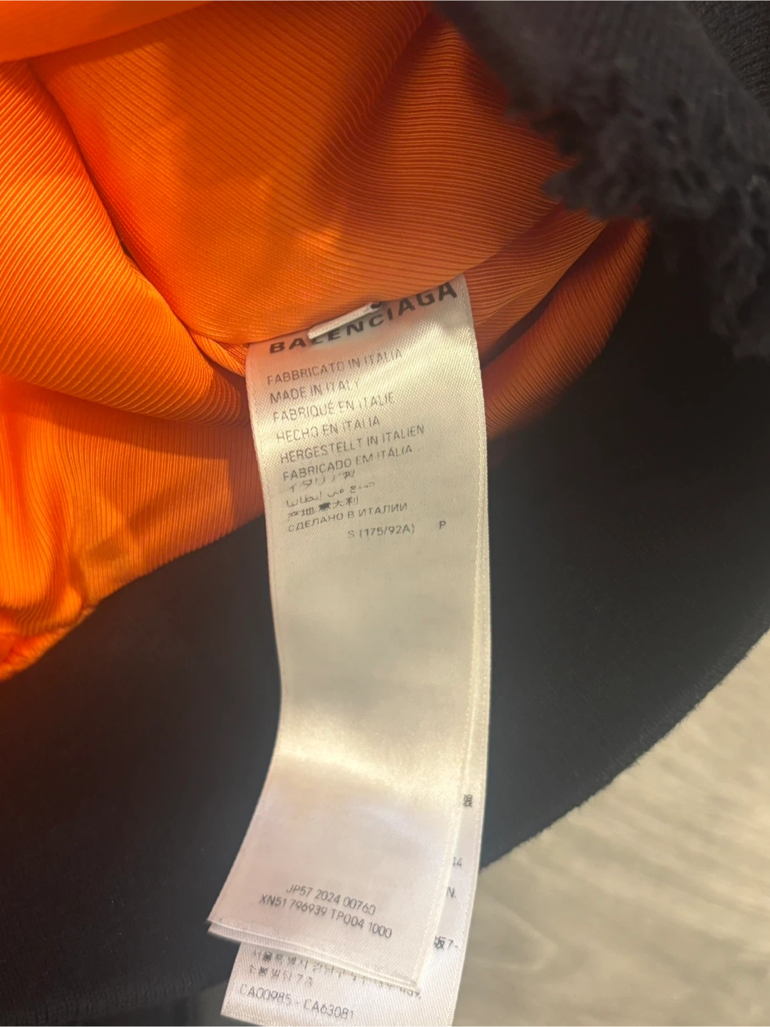 Balenciaga Incognito Black Bomber Jacket - photo 4
