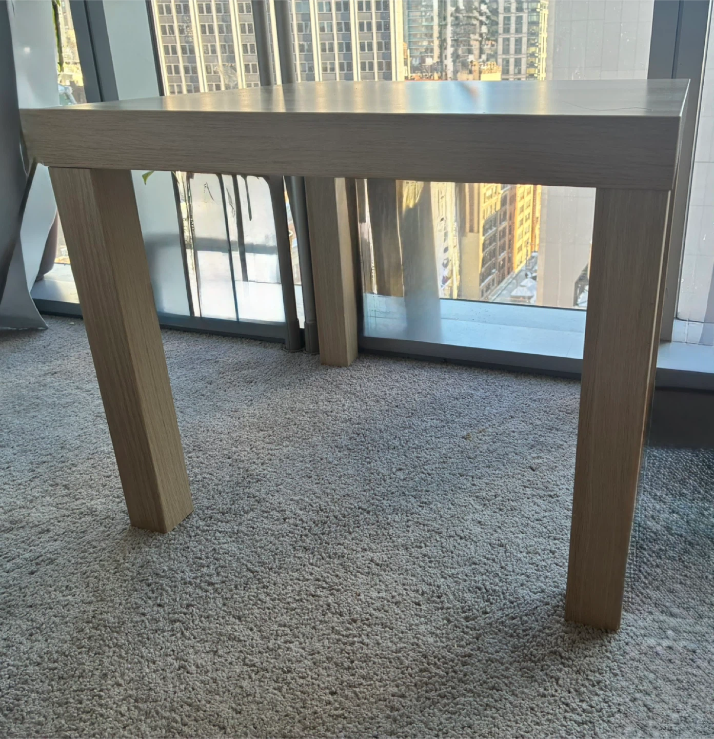 IKEA LACK Side/End Table, White Stained Oak effect lightweight - photo 2