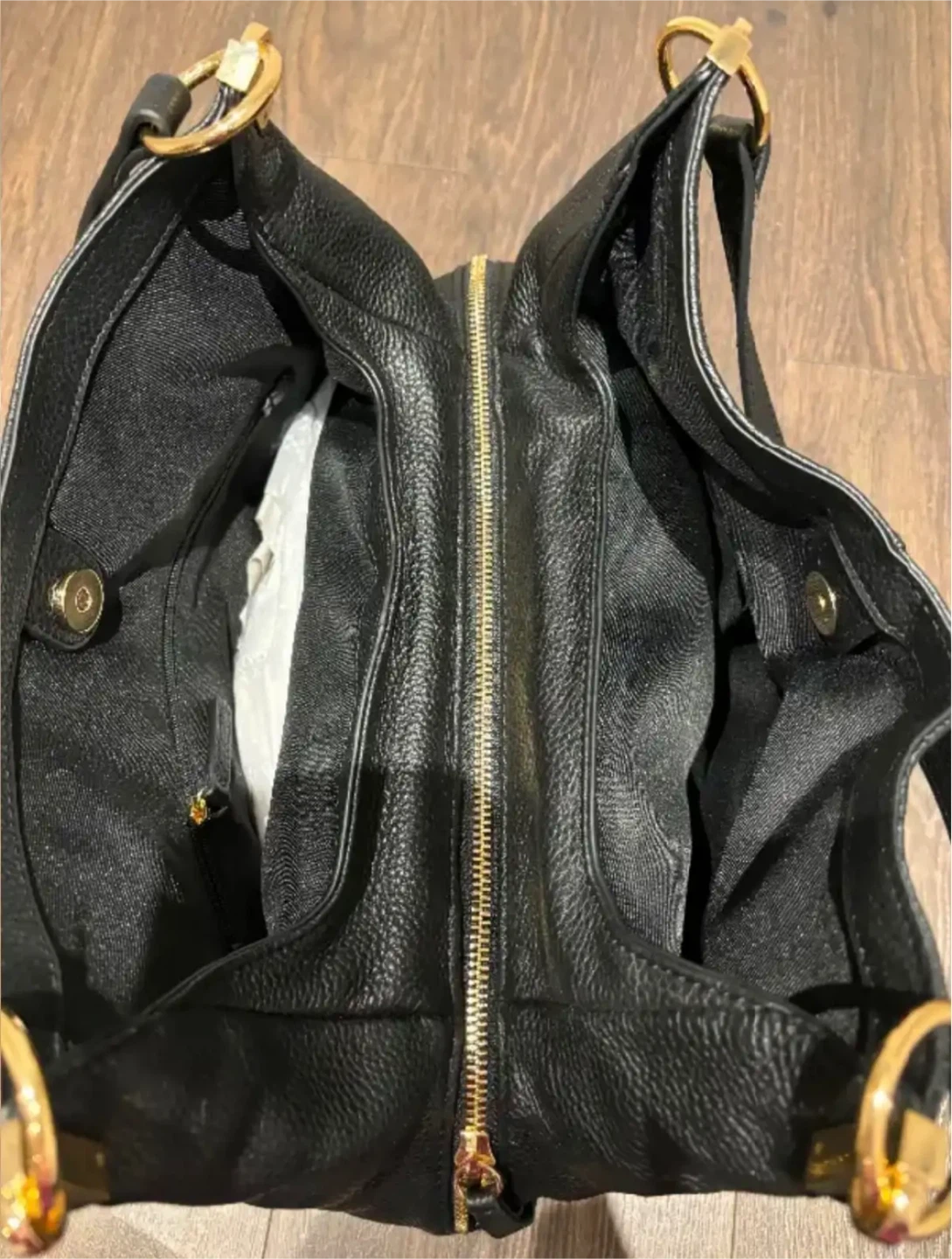 Vince Camuto black leather purse new with tags retails for $248 - photo 5