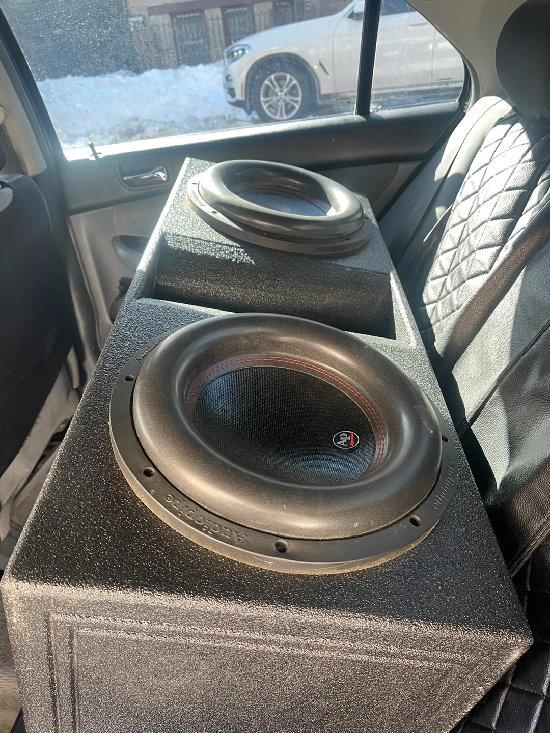 AUDIOPIPE 2-12” SUBS 4 STACKS