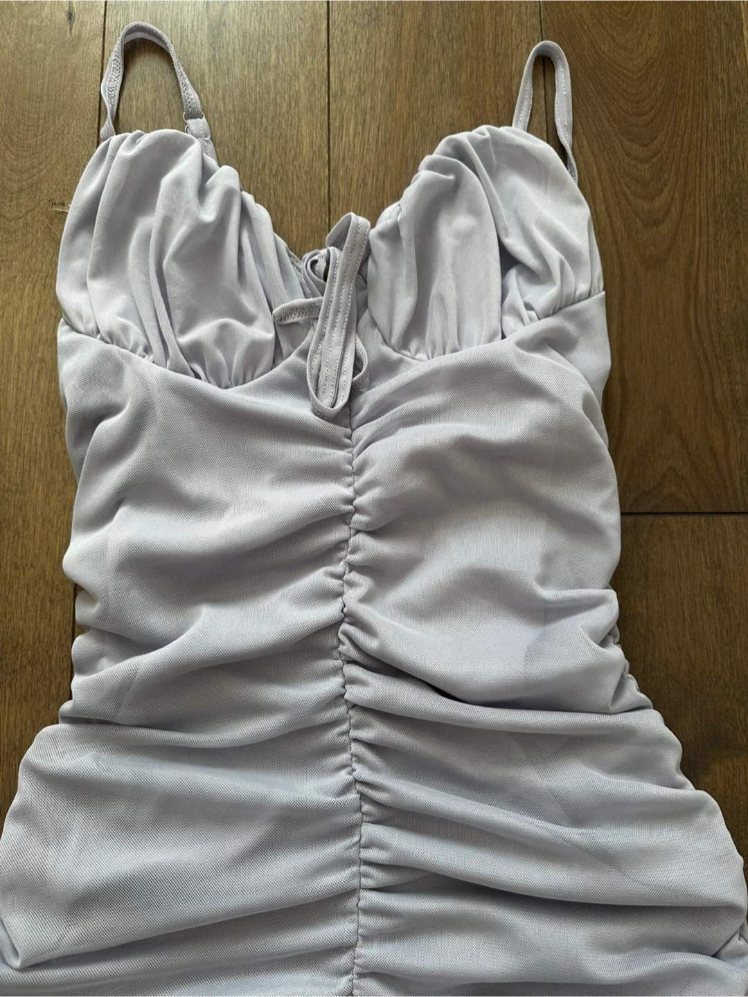 Ruched Bodycon Mini Dress - photo 3
