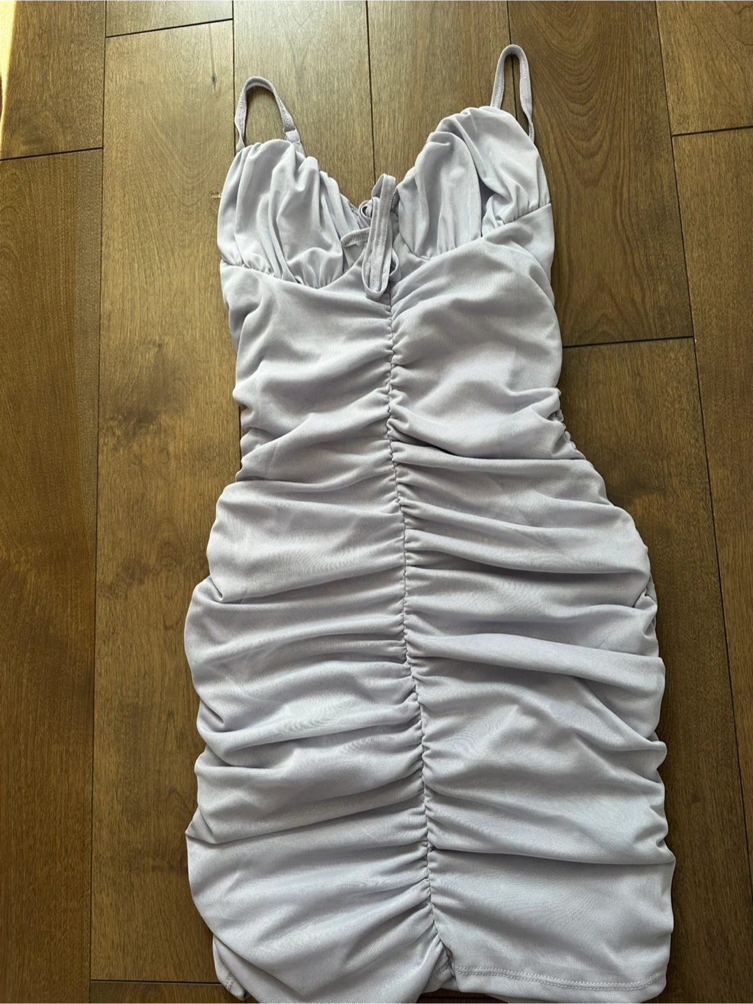 Ruched Bodycon Mini Dress - photo 2