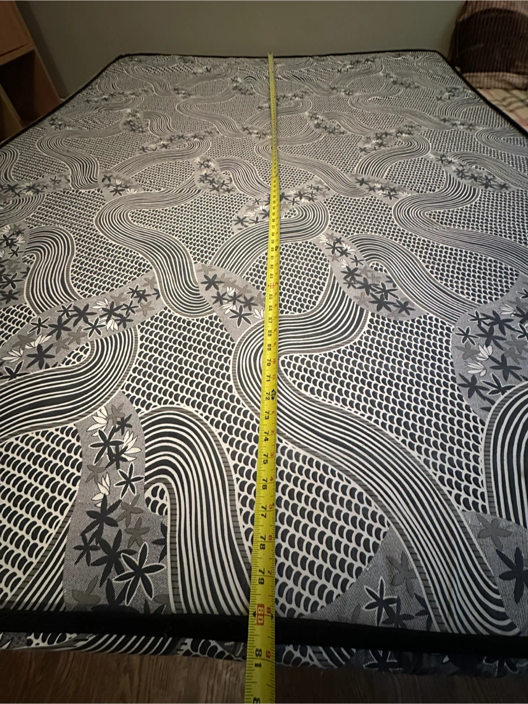Mattress with Modern Swirl Pattern - photo 3