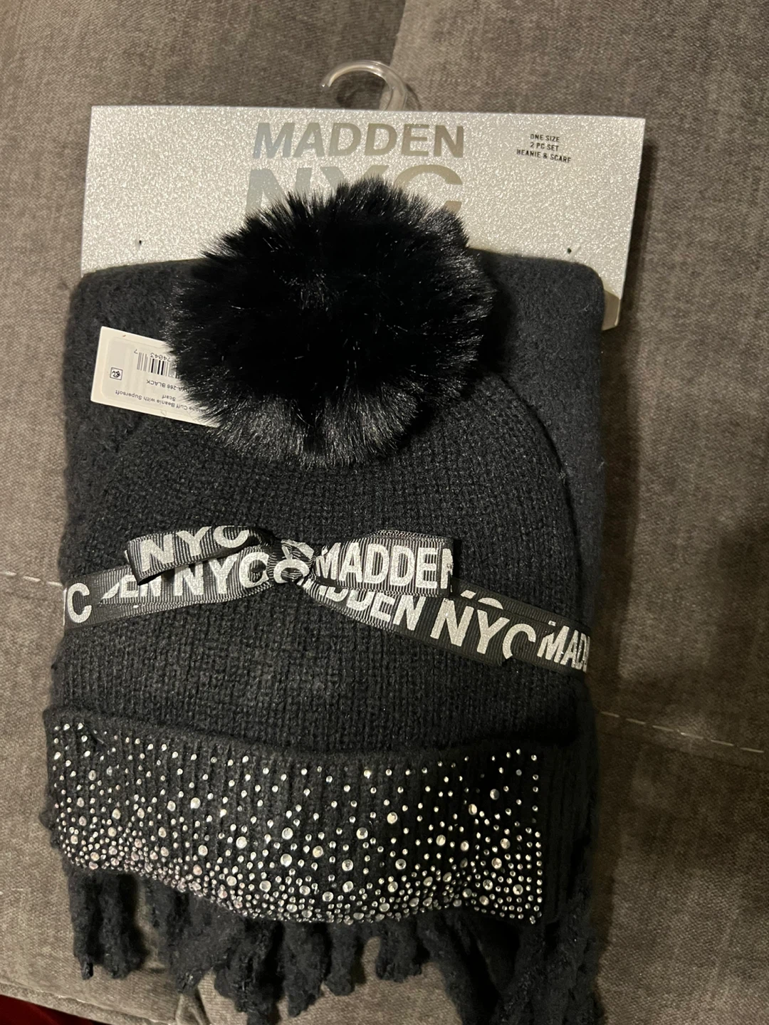 Madden NYC Beanie & Scarf Set