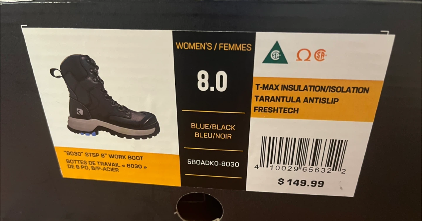 Dakota Workpro Series Steel Toe Work Boots - Women’s - Size 8 - photo 5