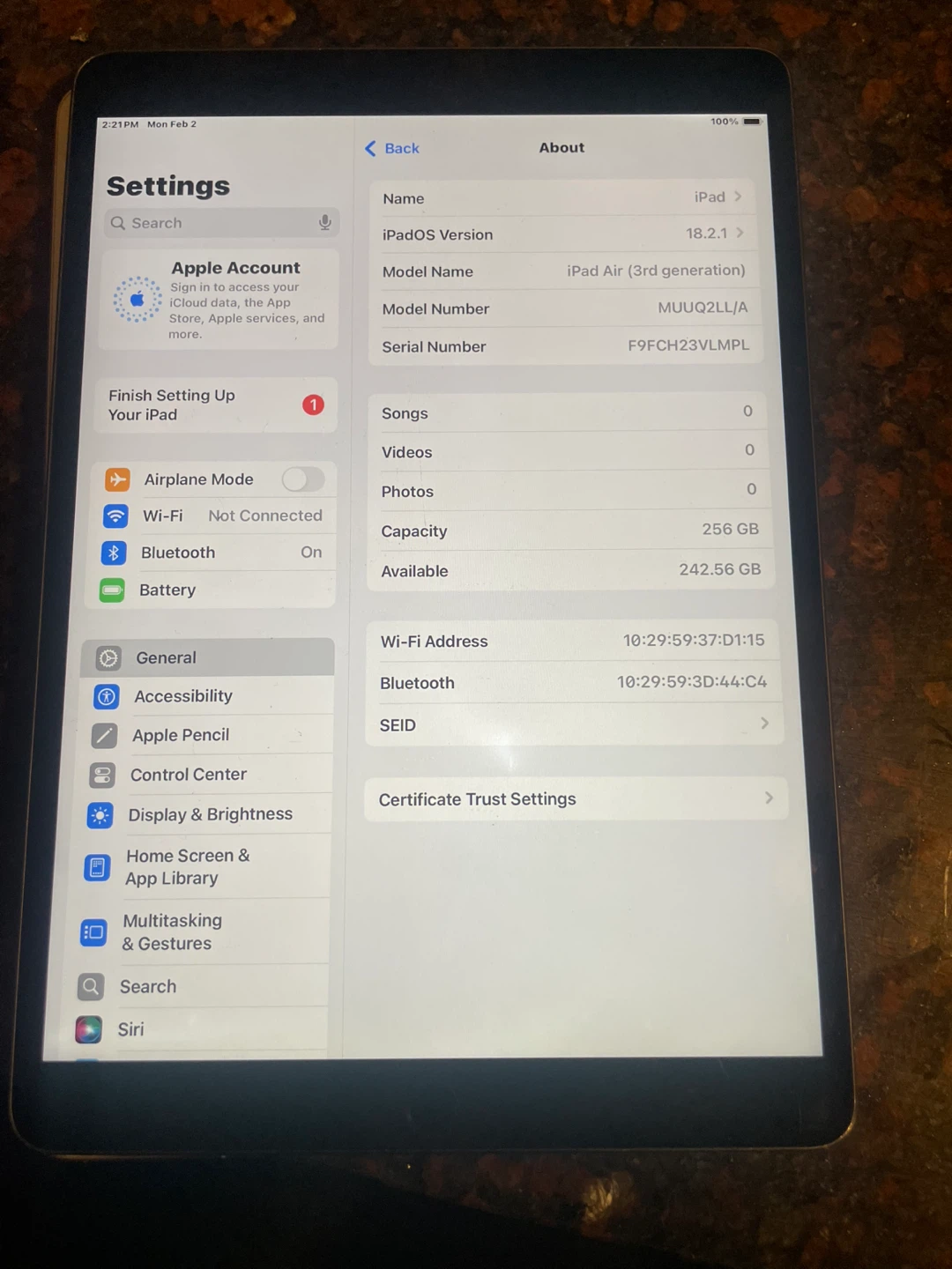 Apple iPad Air (3rd generation) 256GB - photo 2