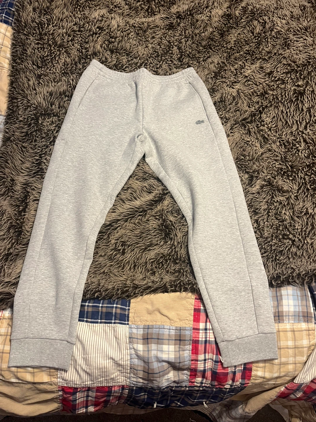 Lacoste Grey Sweatpants Size large