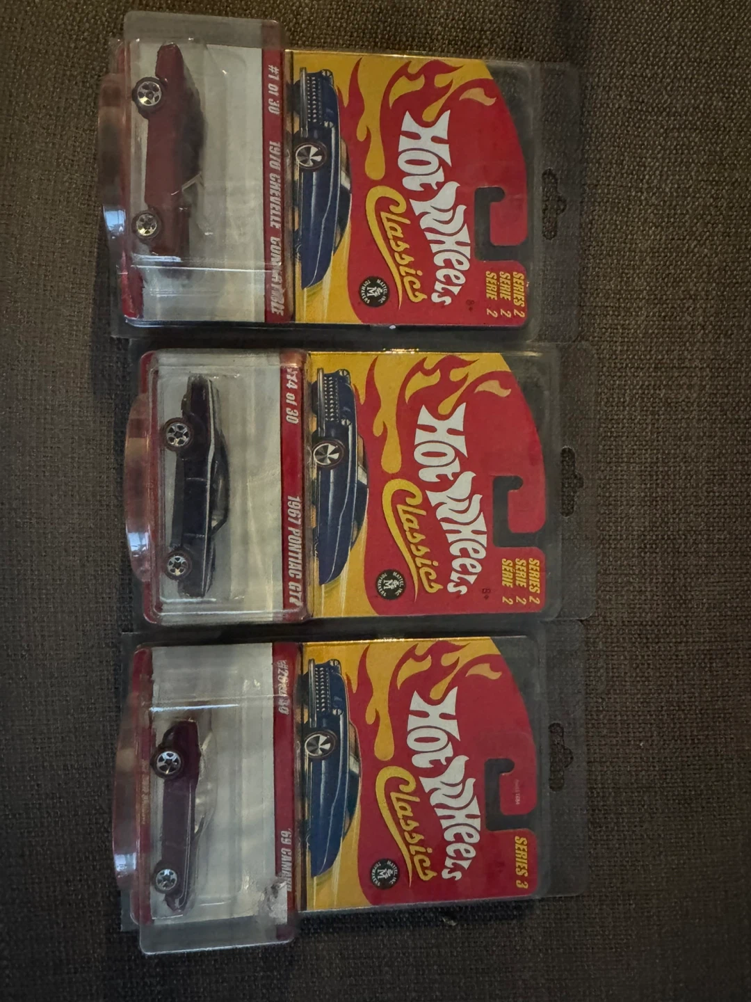 Hot Wheels Classics Series 2 & 3 Diecast Cars