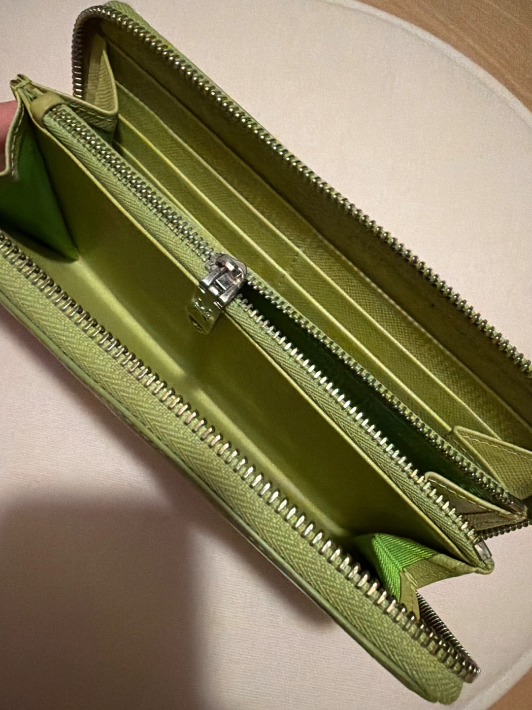 🍋KWANPEN Green Crocodile Wallet - photo 2