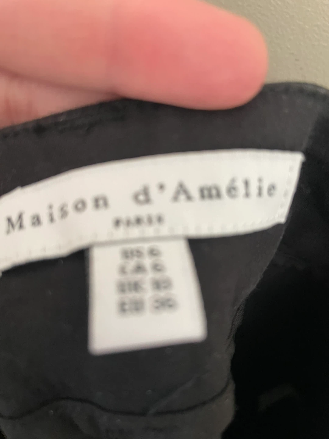 Maison d'Amélie black dress pants - photo 4