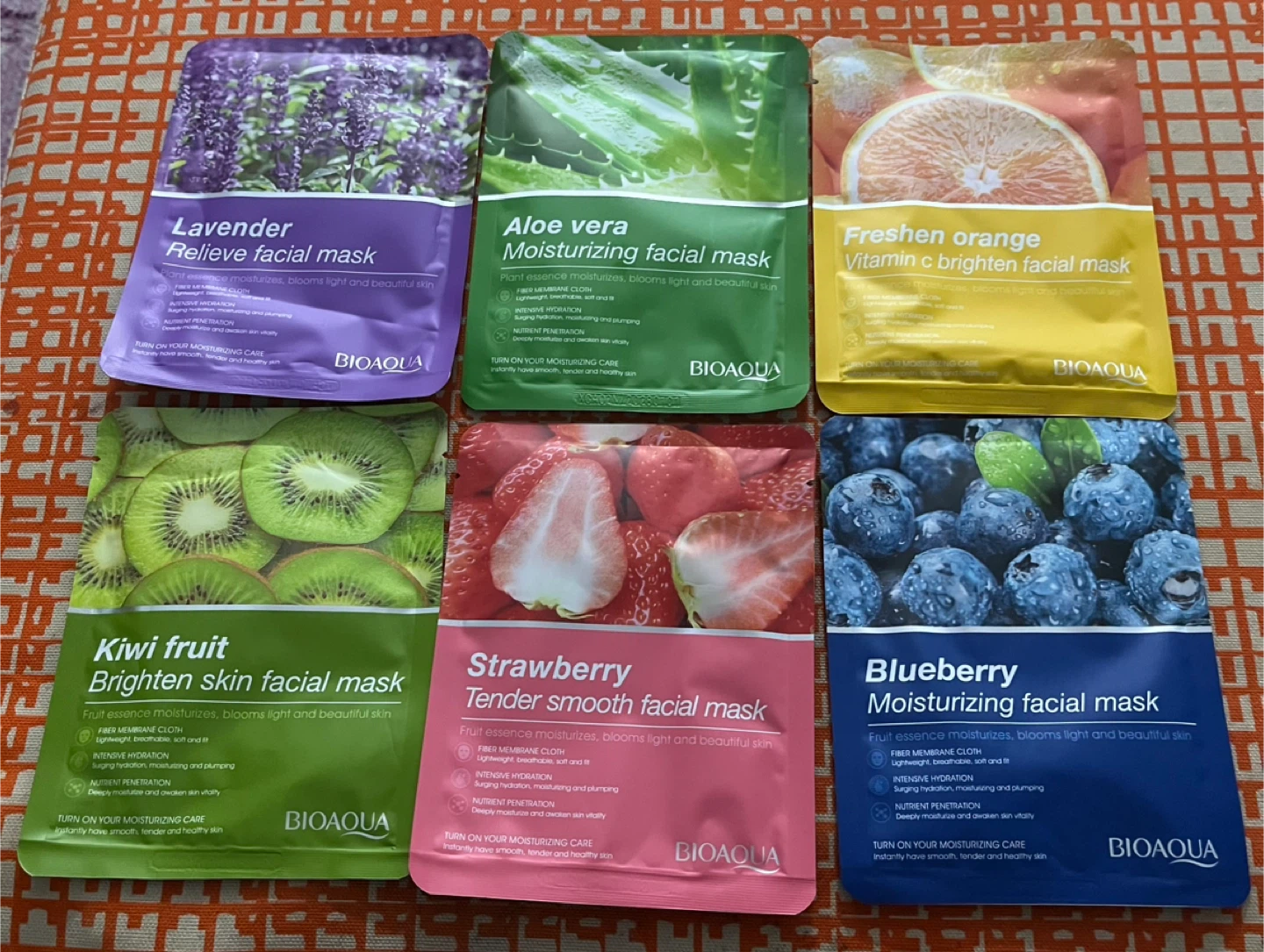 BIOAQUA Tender Smooth Facial Mask Set 35 pieces - photo 2