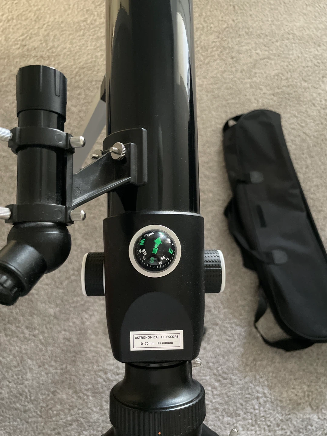 Black Astronomical Telescope with Accessories - photo 4