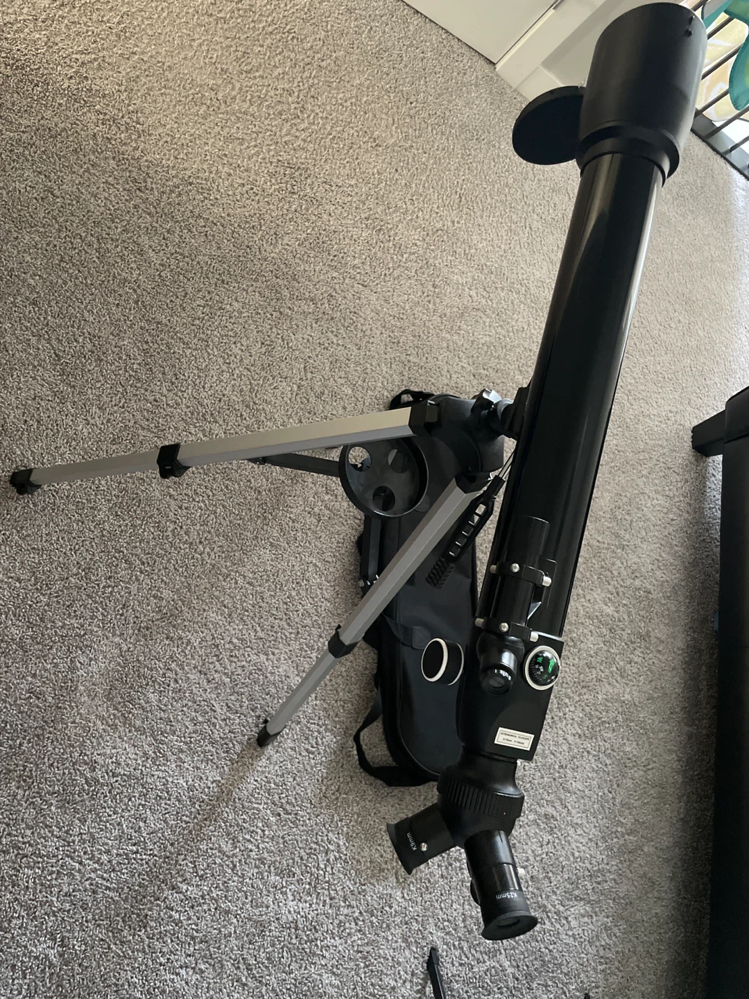 Black Astronomical Telescope with Accessories - photo 3