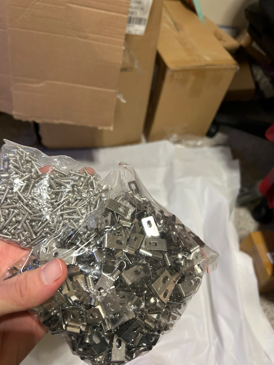 Fence Wire Clamps/Screws for Vinyl Fence (500 Count) - photo 2