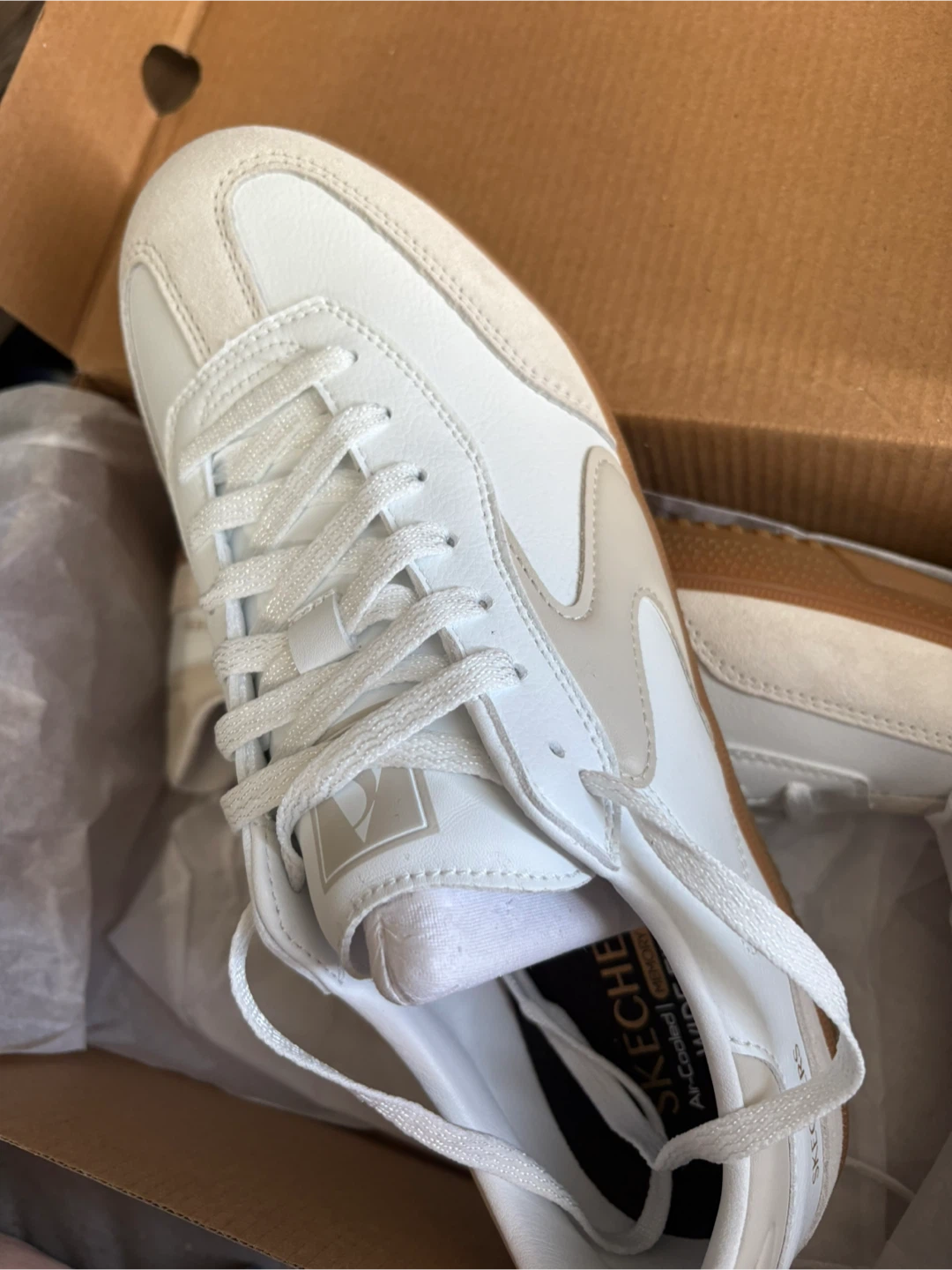 Skechers Women's Hotshot-Kickoff White Sneakers Size 11 Wide Fit - photo 2