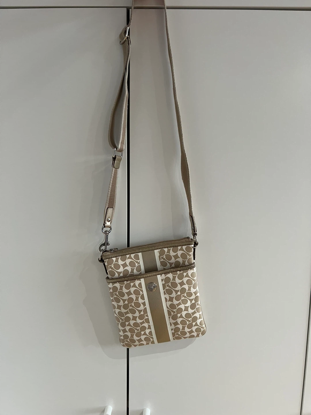 Coach Monogram Crossbody Bag