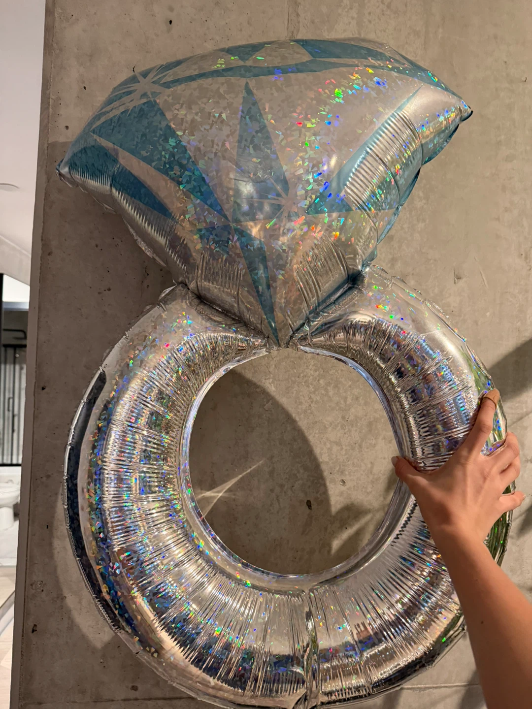 Diamond Engagement/Bachelorette Balloons x 2