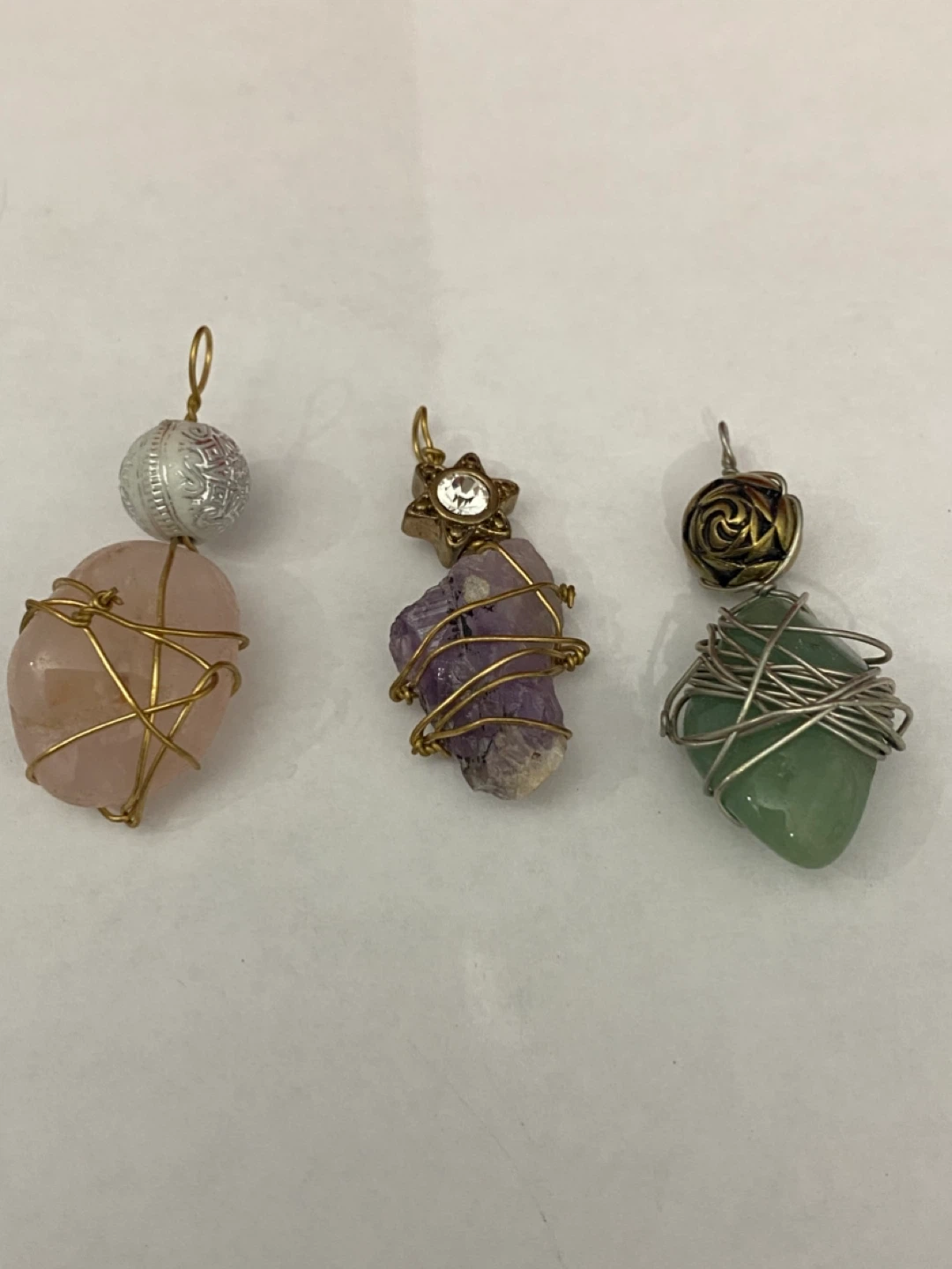Gemstone pendants