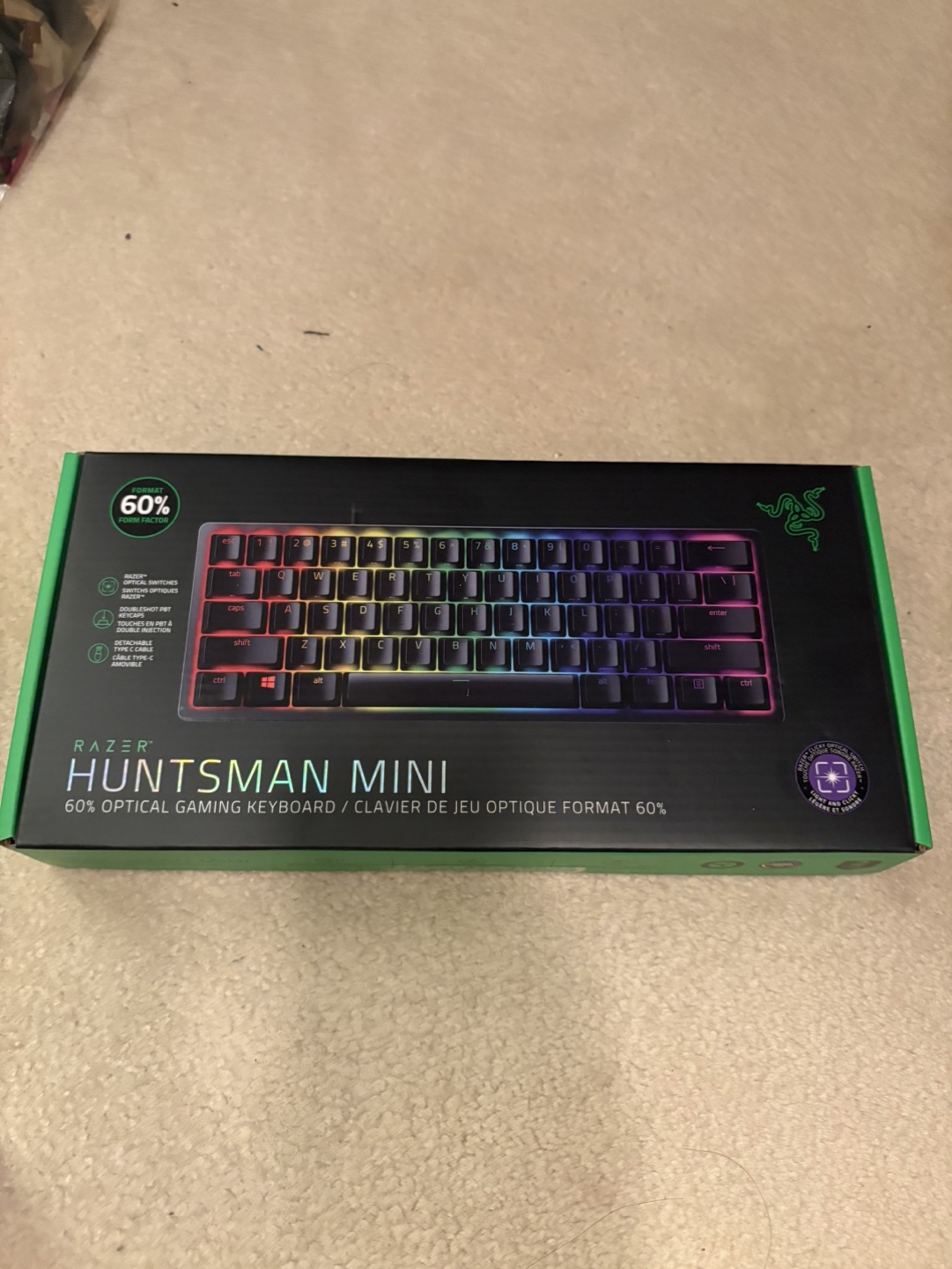 Razer Huntsman Mini 60% Optical Gaming Keyboard