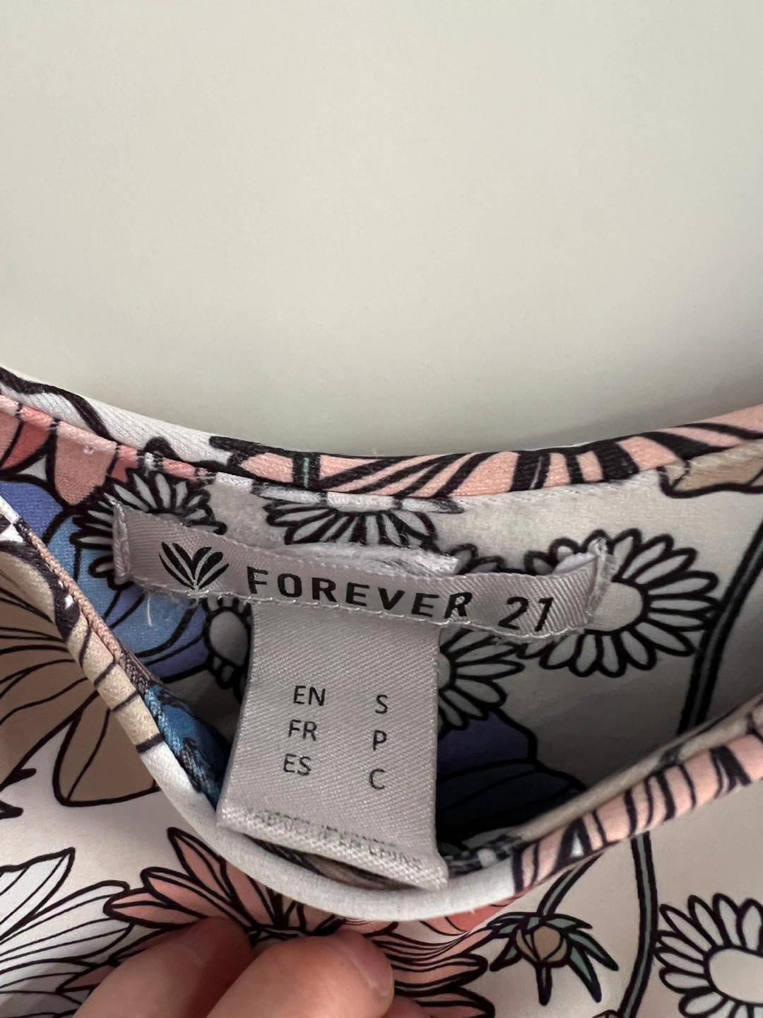 Forever 21 Floral Sports Bra Size S - photo 3