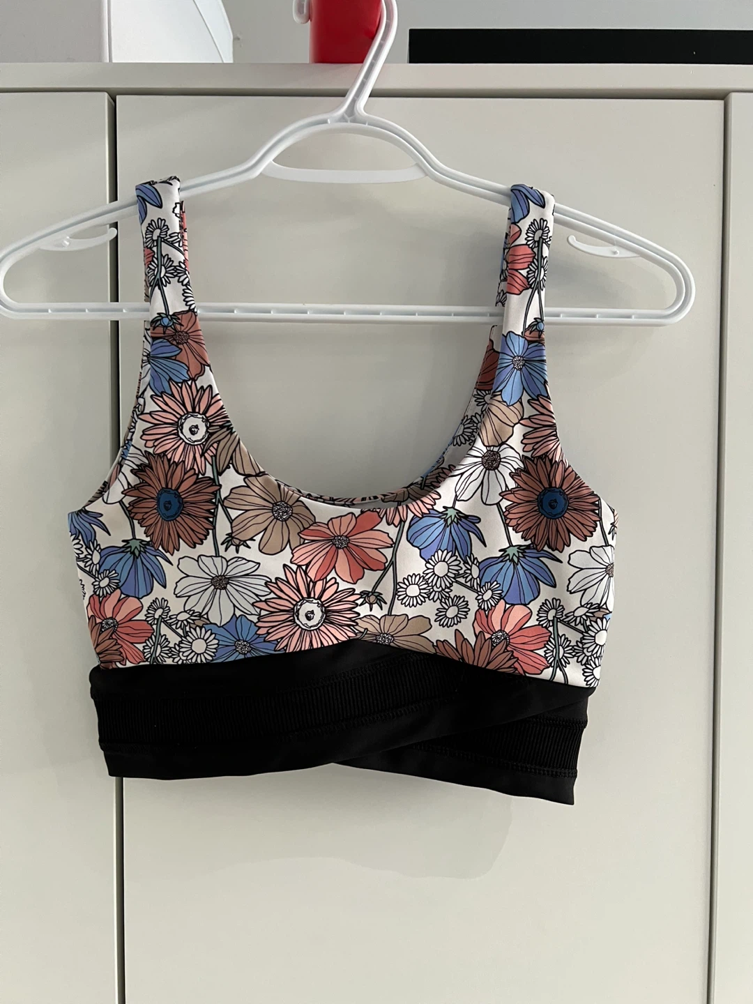 Forever 21 Floral Sports Bra Size S