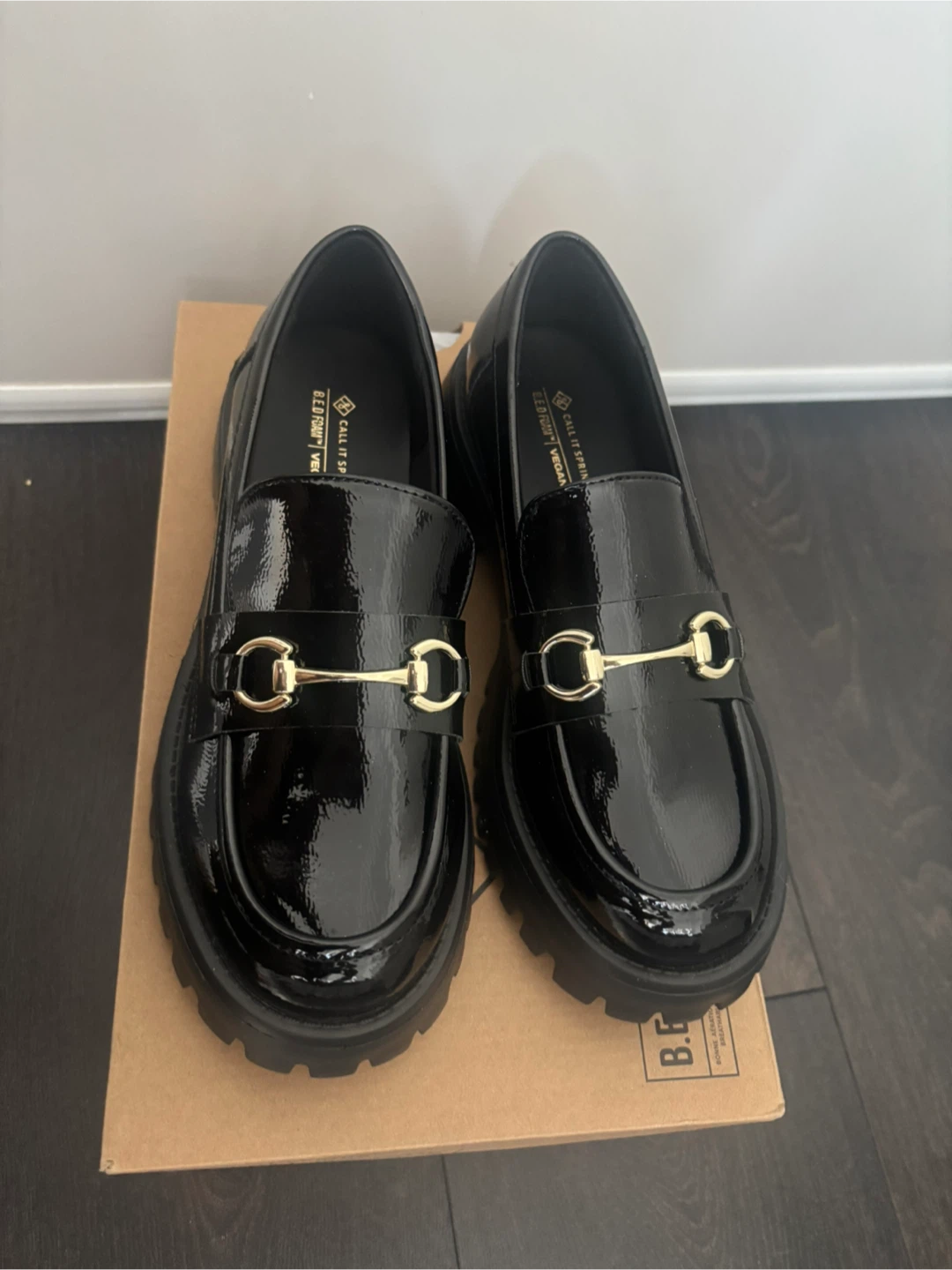 New Black Loafers - Size 7 - photo 3