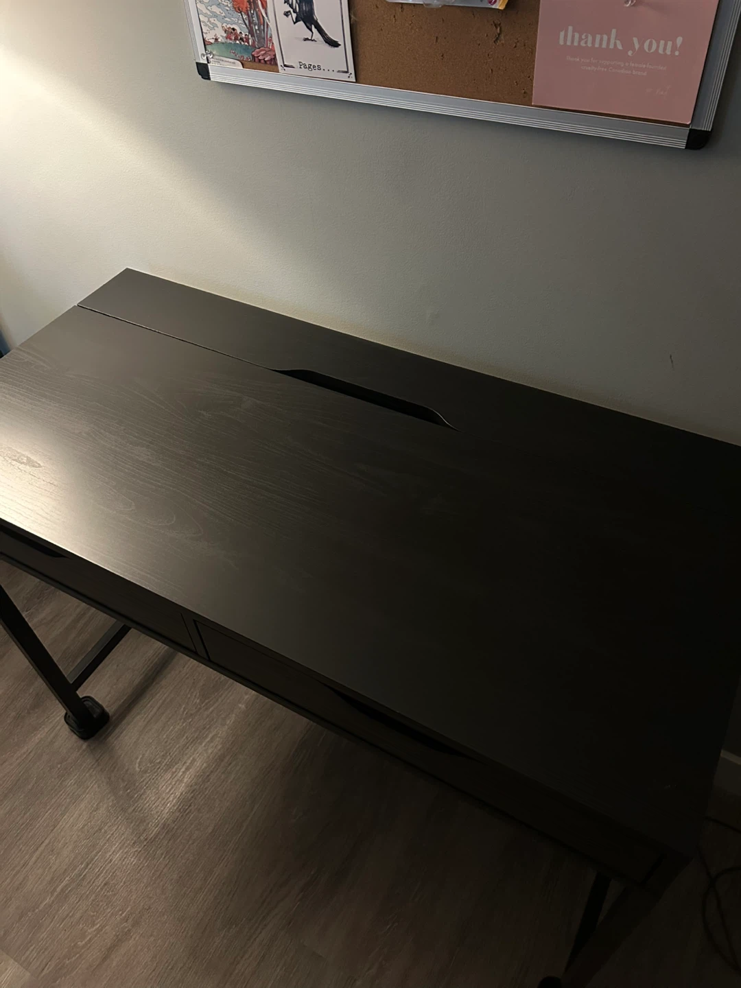 IKEA ALEX Black-Brown Desk